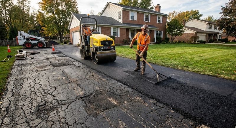 Asphalt Driveway Resurfacing in Miami Dade County, FL