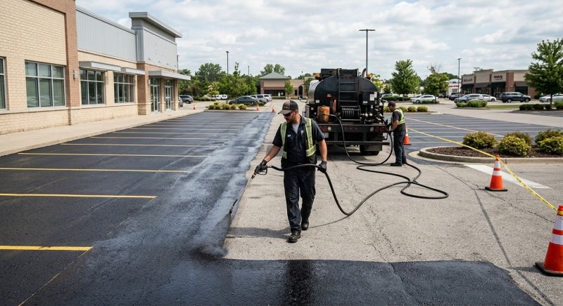 Commercial Pavement Sealing in San Antonio, TX