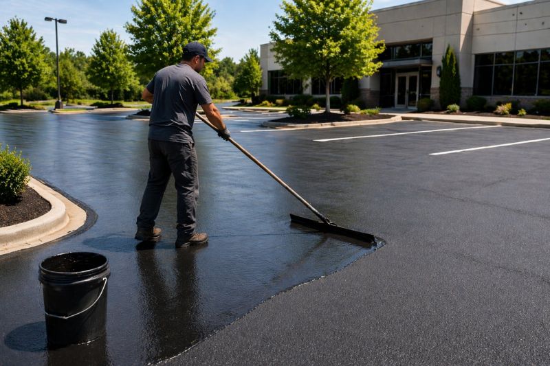Asphalt Parking Lot Sealing in Columbus, OH