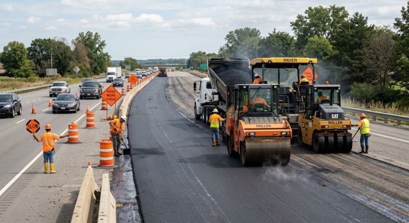 Asphalt Road Installation in Los Angeles, CA