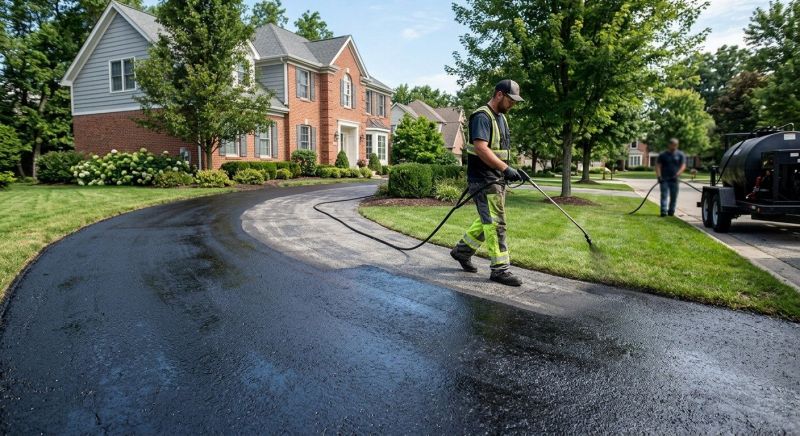 Blacktop Sealing in Greenville, SC