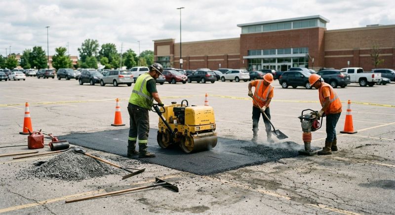 Commercial Asphalt Repair in Little Rock, AR