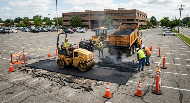 Commercial Asphalt Repair in Palm Springs, CA