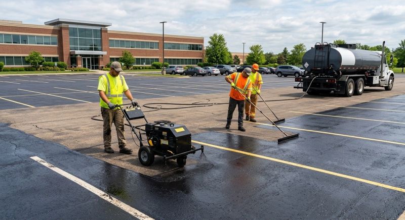 Commercial Asphalt Sealing in Tampa, FL
