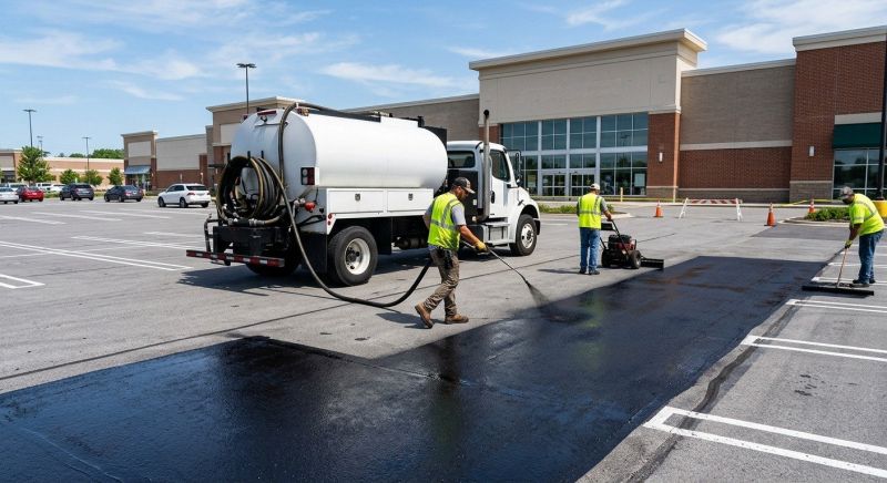 Commercial Asphalt Sealing in Fort Collins, CO