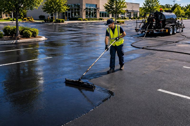 Commercial Parking Lot Sealing in Denver, CO