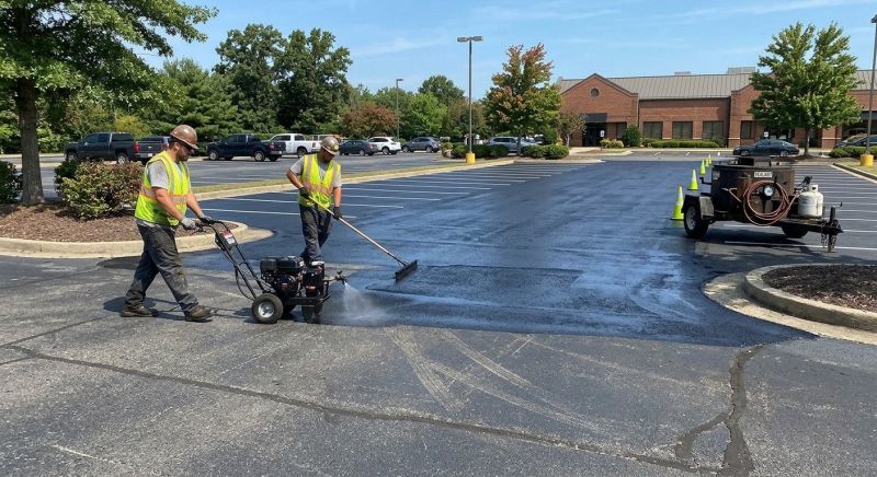 Commercial Parking Lot Sealing in Greenville, SC