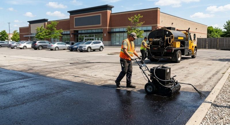Commercial Pavement Sealing in Grand Rapids, MI