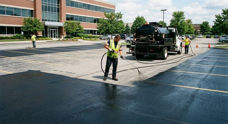 Commercial Pavement Sealing in Grand Rapids, MI
