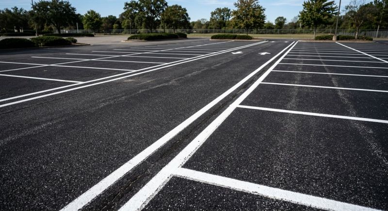 Fire Lane Marking in Roswell, GA