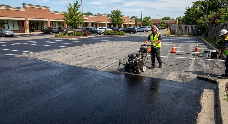 Lot Sealcoating in Sarasota, FL