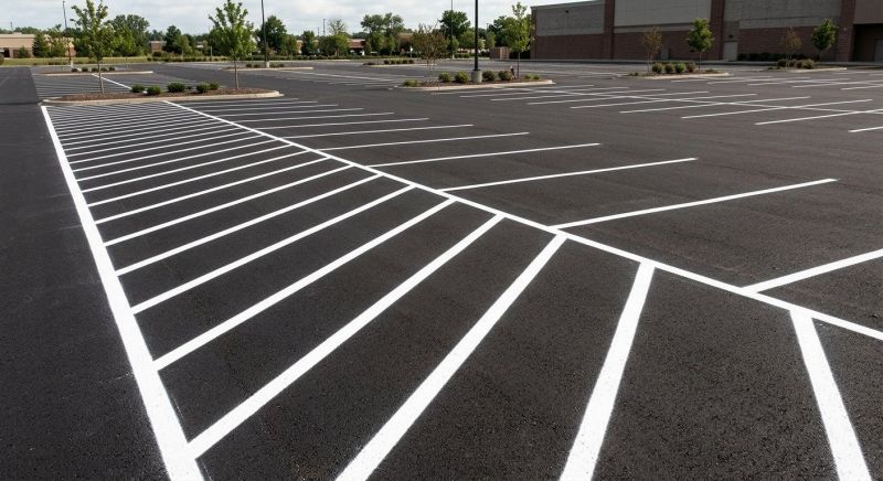 Parking Line Painting in Suwanee, GA