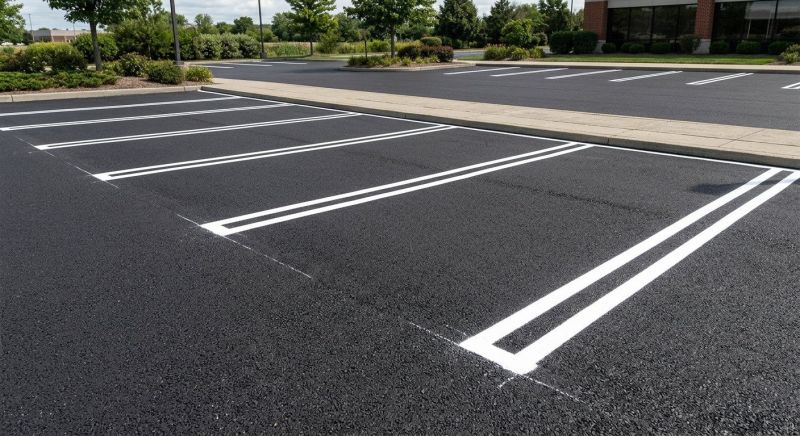 Parking Line Painting in Roswell, GA