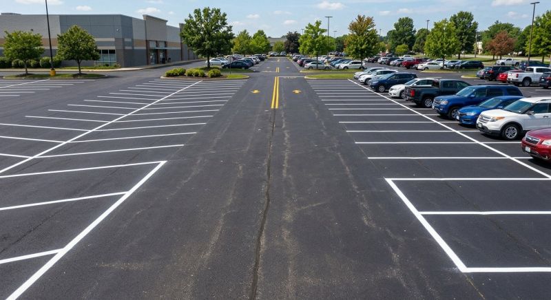 Parking Lot Marking Service in Alpharetta, GA