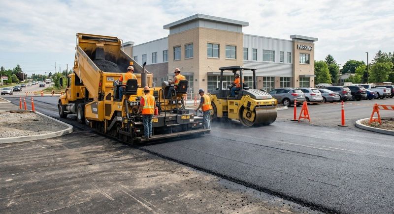 Parking Lot Paving in Orange County, CA