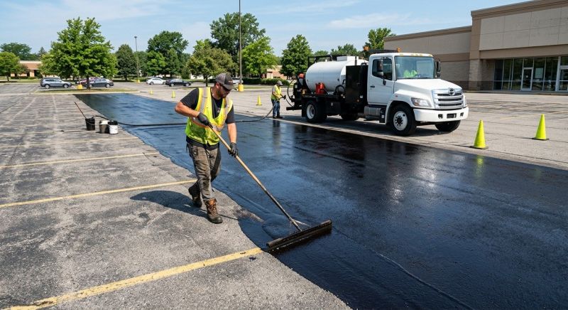Parking Lot Sealcoating in Fort Collins, CO