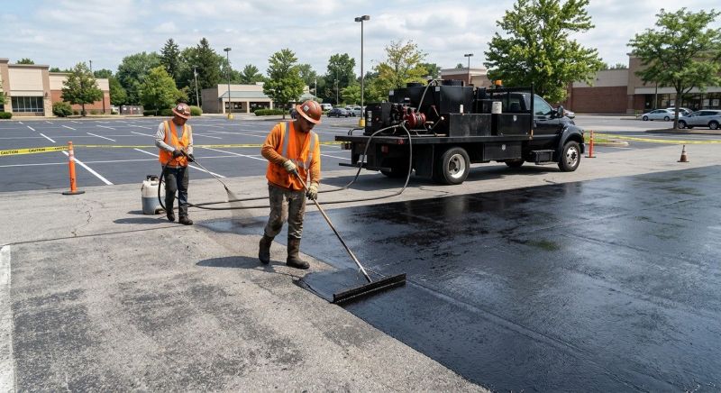 Parking Lot Sealcoating in San Antonio, TX