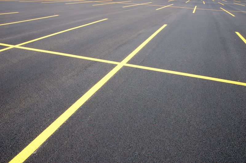 Completed Sealcoated Parking Lot