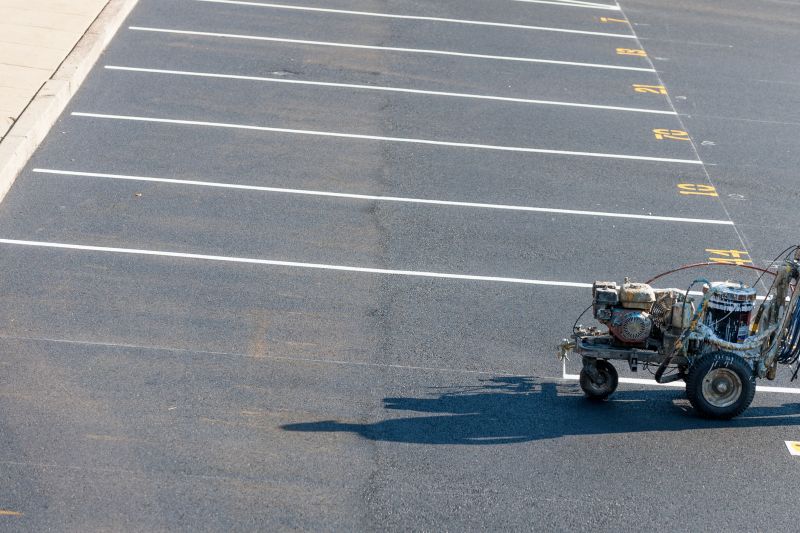 Parking Space Marking in Lawrenceville, GA