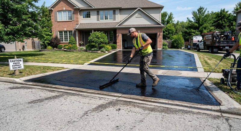 Residential Driveway Sealcoating in Tampa, FL