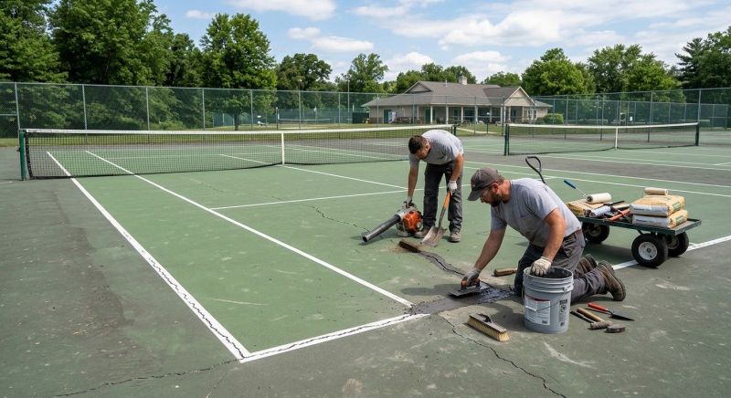 Sports Court Resurfacing in San Antonio, TX