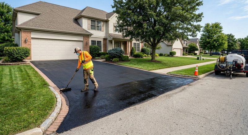 Tar Driveway Sealing in Grand Rapids, MI